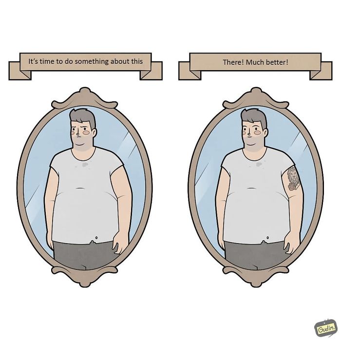 Artist Makes Fun And Curious Illustrations That Make Us Look In The Mirror (New Pics)