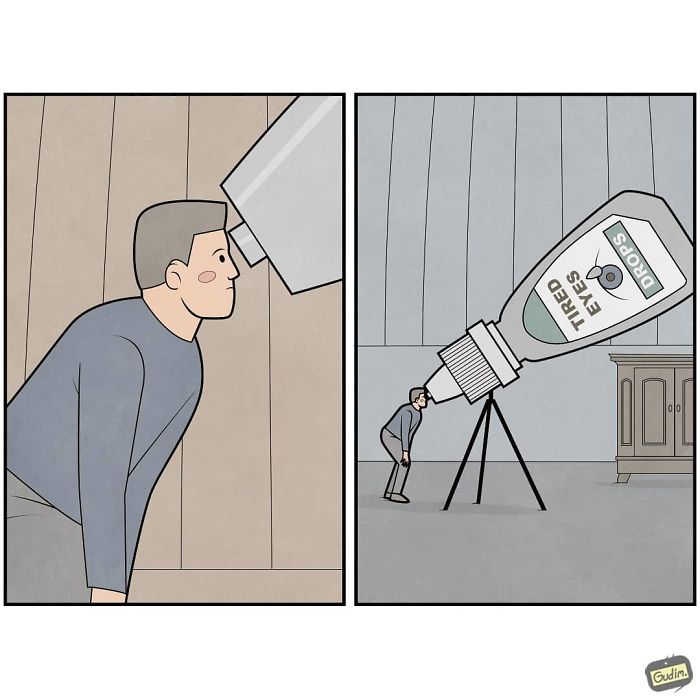 Artist Makes Fun And Curious Illustrations That Make Us Look In The Mirror (New Pics)