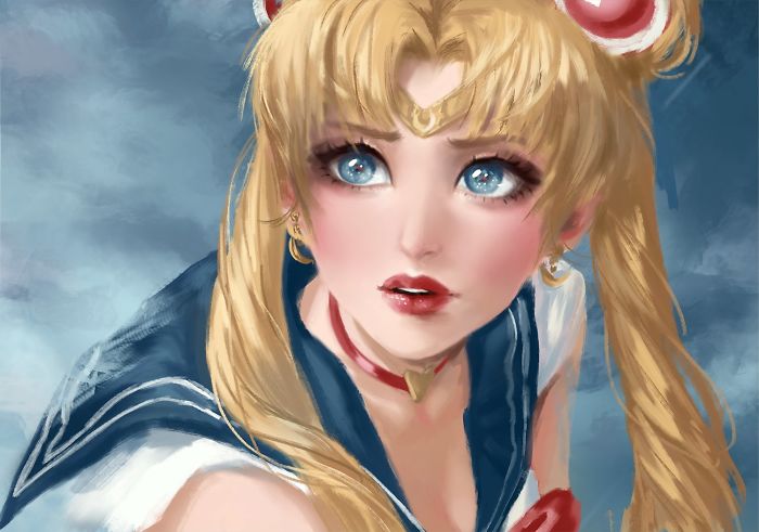 Artists From Around The World Challenged Themselves To Draw The Heroine Sailor Moon In Their Own Style