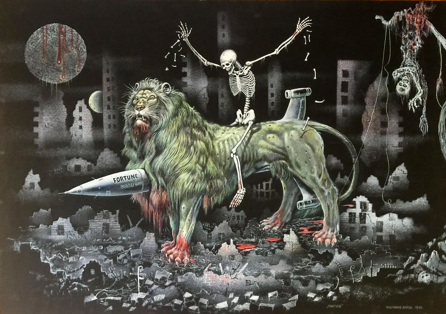 "We Must Accept The Ultimate Truths" The Paintings Of Wolfgang Grasse (1930 - 2008)