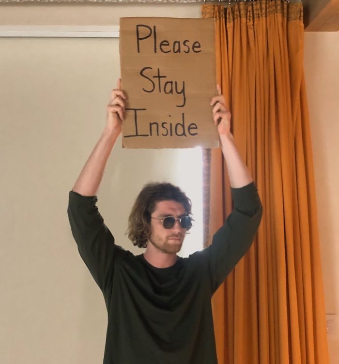 Dude With Sign