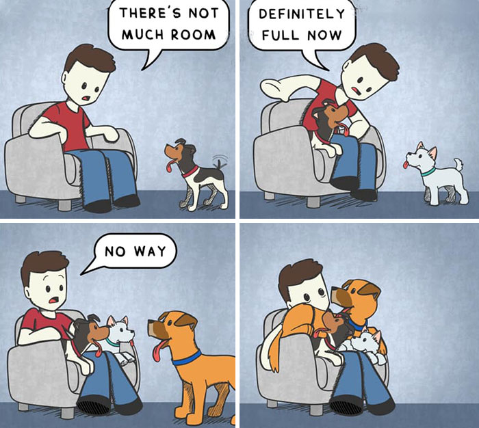 My Comics Are Inspired By My Dog And Most Dog Owners Will Relate To Them (34 New Pics)