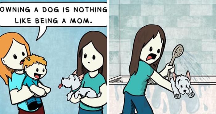 My Comics Are Inspired By My Dog And Most Dog Owners Will Relate To Them (34 New Pics)