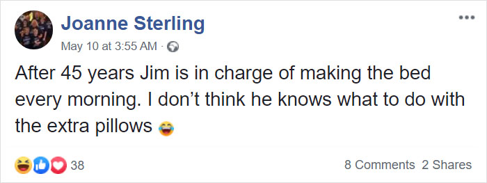 Wife Documents Husband’s Hilarious Attempts To Make The Bed After Doing It Herself For 45 Years Wife Documents Husband’s Hilarious Attempts To Make The Bed After Doing It Herself For 45 Years