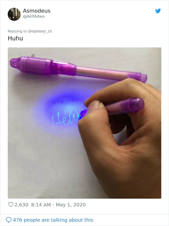 Invisible Ink