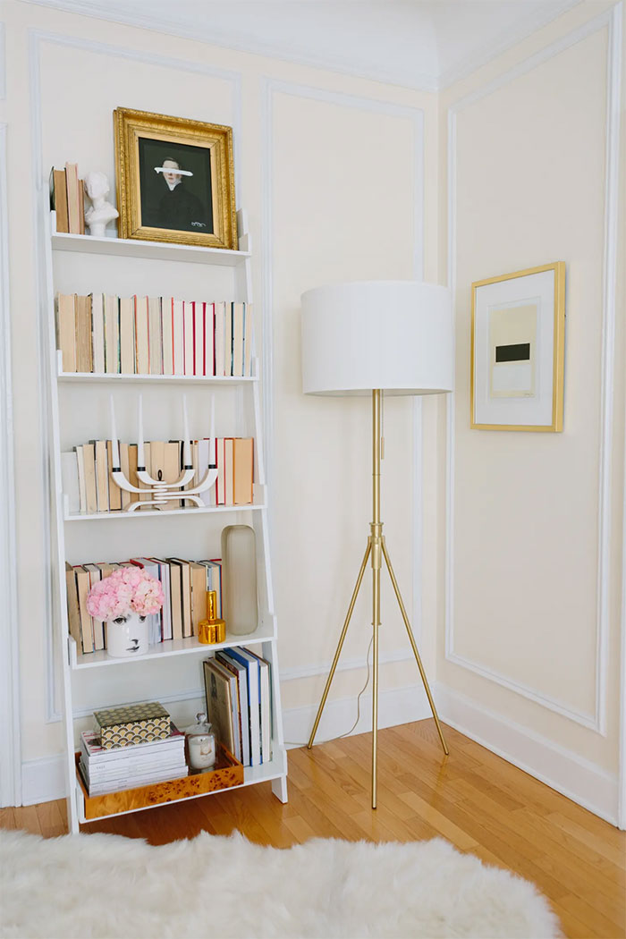 This Bookshelf Containing Books Placed With Their Spines Facing The Wall. Why?
