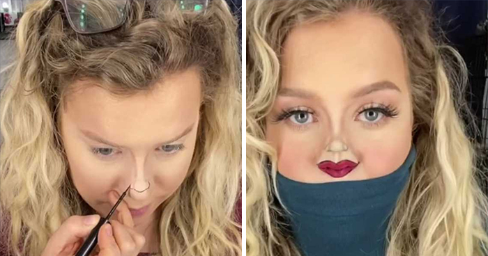 This Tiny Face Challenge Is The Perfect Quarantine Makeup