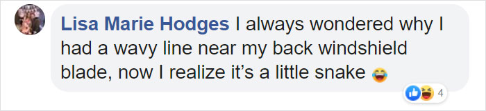 Facebook comment about jeep easter egg Facebook comment about jeep easter egg