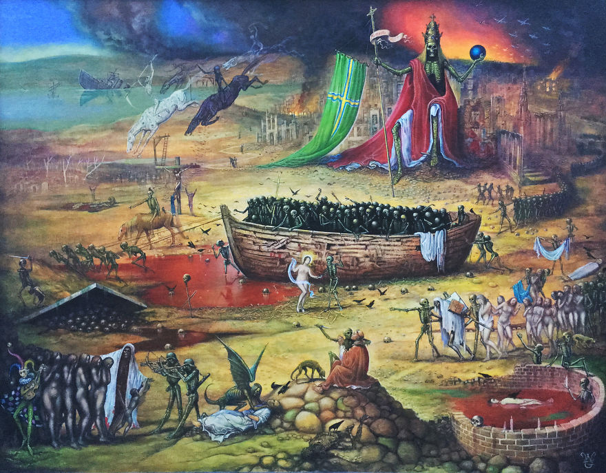 "We Must Accept The Ultimate Truths" The Paintings Of Wolfgang Grasse (1930 - 2008)