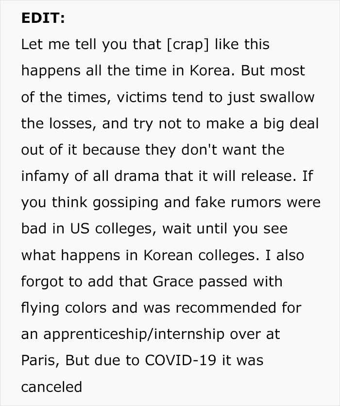 Girl Has Her Fashion Designs Stolen By Another Student, Devises A Plan To Humiliate Her With Bait Girl Has Her Fashion Designs Stolen By Another Student, Devises A Plan To Humiliate Her With Bait