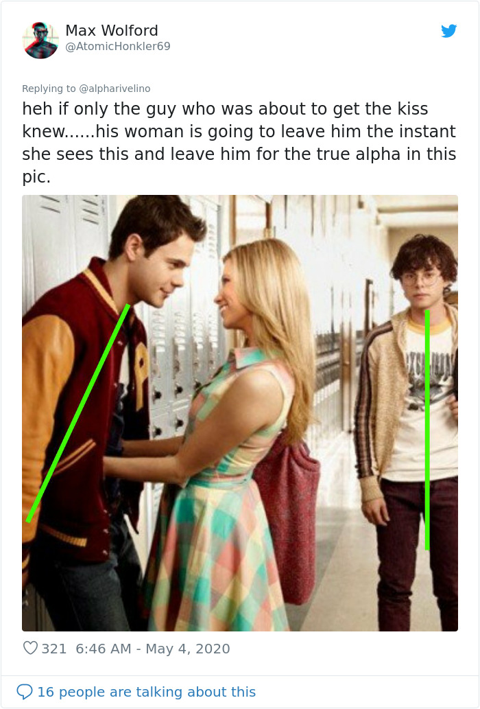 Twitter User Tells Males To Not Lean Into Their GFs Because It Makes Them Look Weak, Gets Called Out