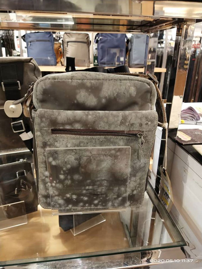 Business Reopens Its Doors After 53 Days Of Closure Due To Quarantine Only To Find All Of The Leather Products Molded Business Reopens Its Doors After 53 Days Of Closure Due To Quarantine Only To Find All Of The Leather Products Molded