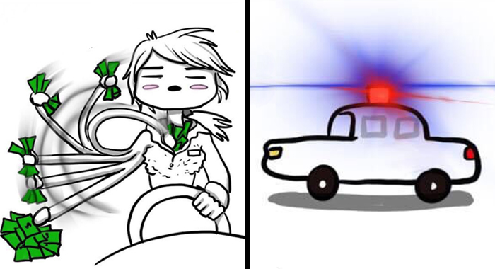 Woman Stuffs Her Bra With $1 Bills That She Received As Tips At Papa John’s, Gets Pulled Over By The Police, Gets In Trouble