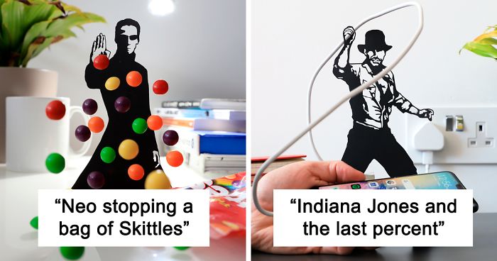 I Use Everyday Objects And Paper Cutouts To Create Funny Scenes From Movies (11 Pics)