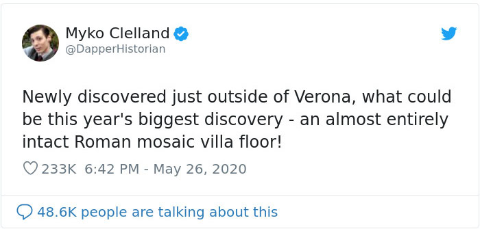 'Could Be This Year's Biggest Find': Ancient Roman Mosaic Floor Uncovered In Verona 'Could Be This Year's Biggest Find': Ancient Roman Mosaic Floor Uncovered In Verona
