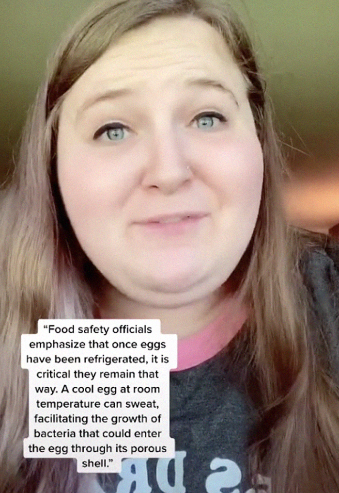 Americans Realize That Almost All Of The Rest Of The World Do Not Buy Refrigerated Eggs And A TikToker Explains Why Americans Realize That Almost All Of The Rest Of The World Do Not Buy Refrigerated Eggs And A TikToker Explains Why