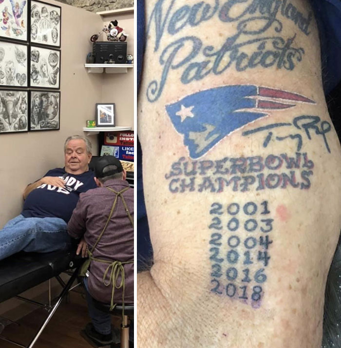 My Grandpa's On Going Tattoo