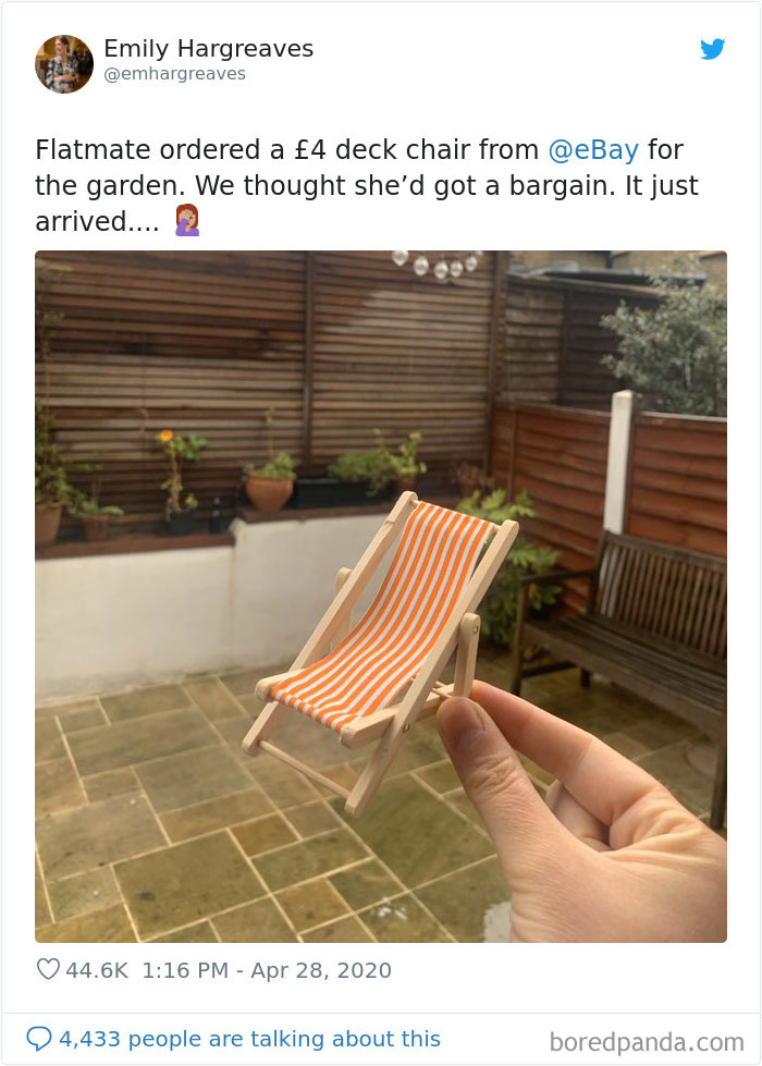 A £4 Deck Chair For The Garden