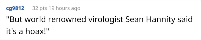Person Mocks People For Listening To CDC's Advice On Masks, Gets Ridiculed In This Perfect Response Person Mocks People For Listening To CDC's Advice On Masks, Gets Ridiculed In This Perfect Response