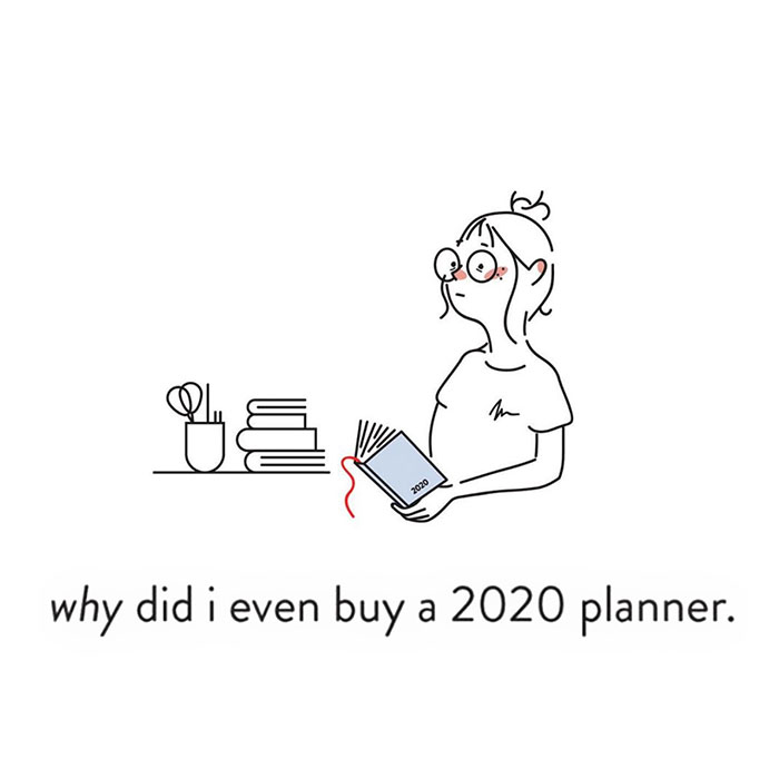 23 Unsettling Thoughts During The Quarantine Illustrated By Italian Artist