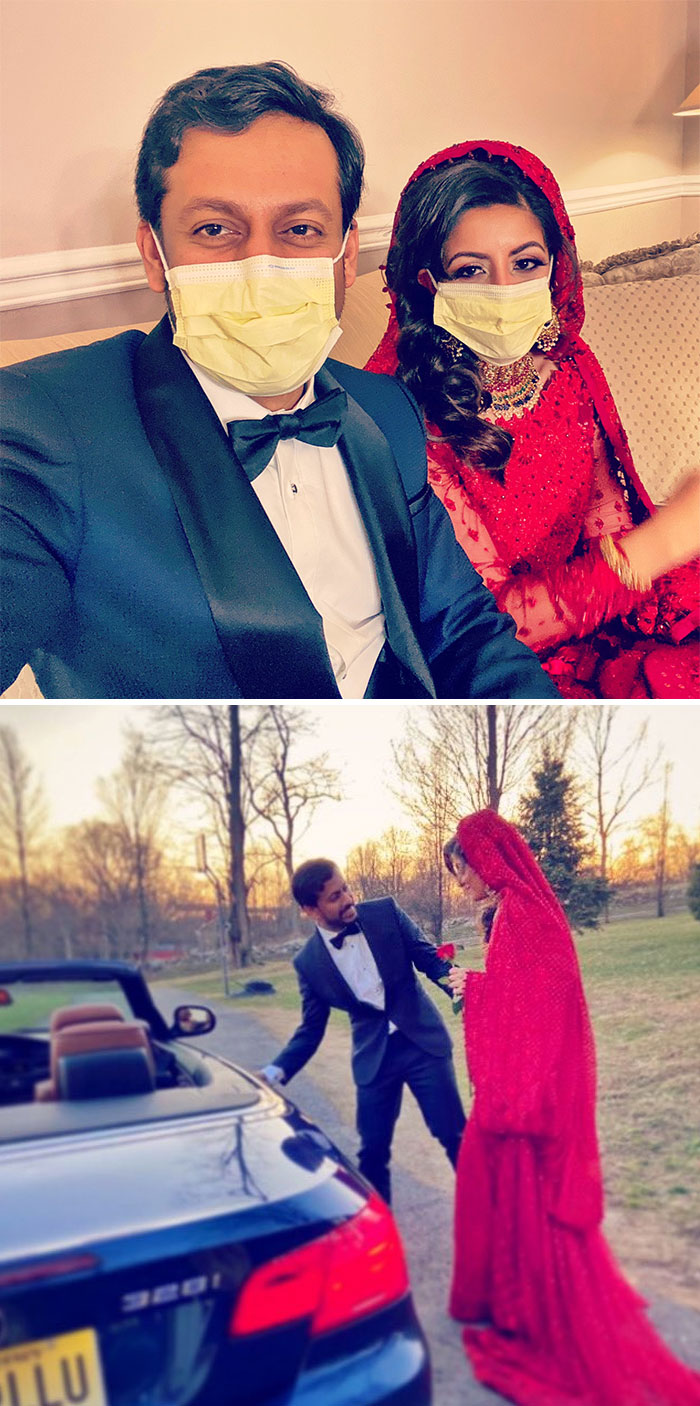 Even Though I Missed My Family Tremendously, Nonetheless Had A Great Home Wedding & Glad Family Could At Least Join In Through Video