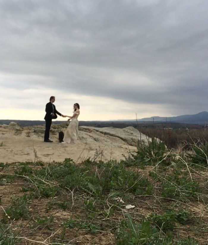 I Married My Life’s Love In An Empty Field On The Front Range Of The Rockies Under Blue Graying Clouds, Our Loyal Dog Maple The Witness, And It Was Magic