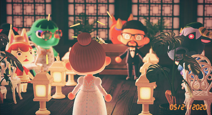 Supposed To Get Married Today In Real Life. But Covid Happened. So We Recreated It On Animal Crossing
