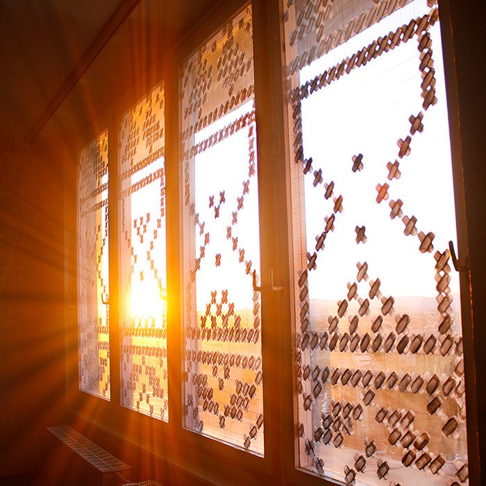 While I’m Stuck In Quarantine, I Started An Art Project On My Windows