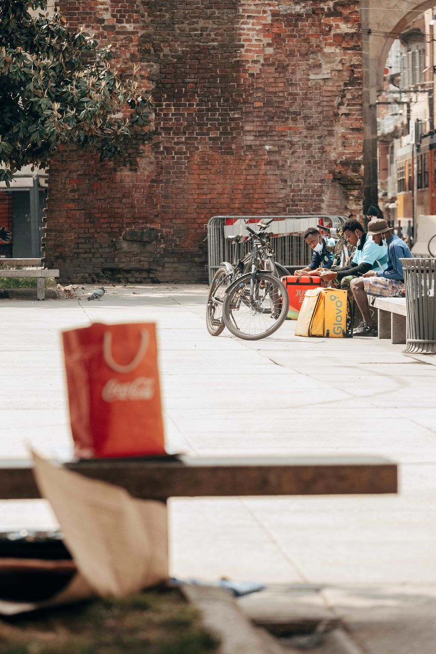 I Photographed The Italian Streets During The Quarantine And This Is What I Saw: Riders Saved Us!