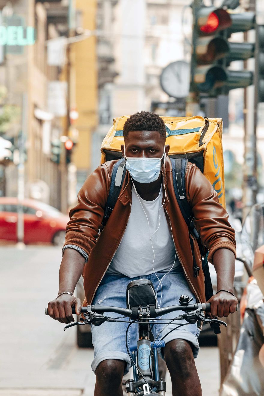 I Photographed The Italian Streets During The Quarantine And This Is What I Saw: Riders Saved Us!