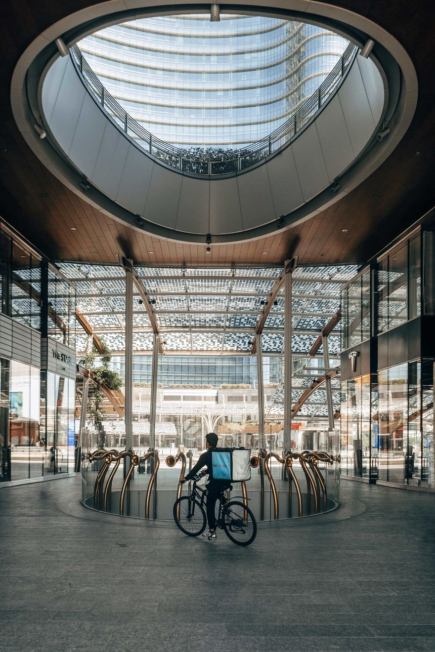 I Photographed The Italian Streets During The Quarantine And This Is What I Saw: Riders Saved Us!