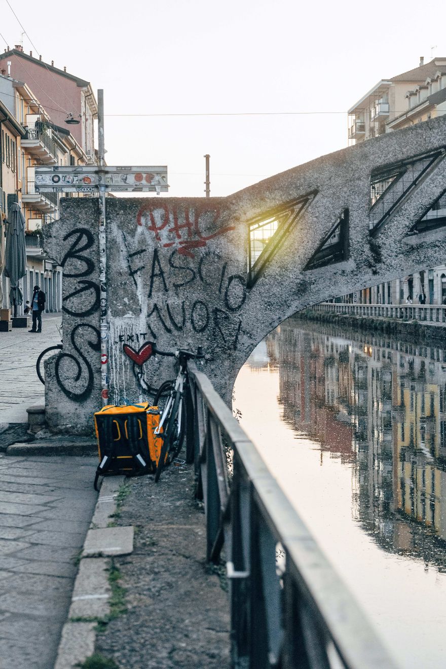 I Photographed The Italian Streets During The Quarantine And This Is What I Saw: Riders Saved Us!