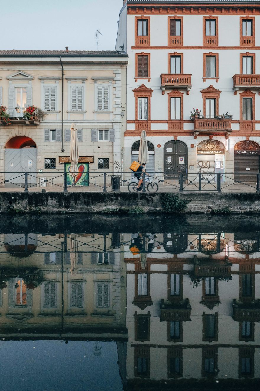 I Photographed The Italian Streets During The Quarantine And This Is What I Saw: Riders Saved Us!