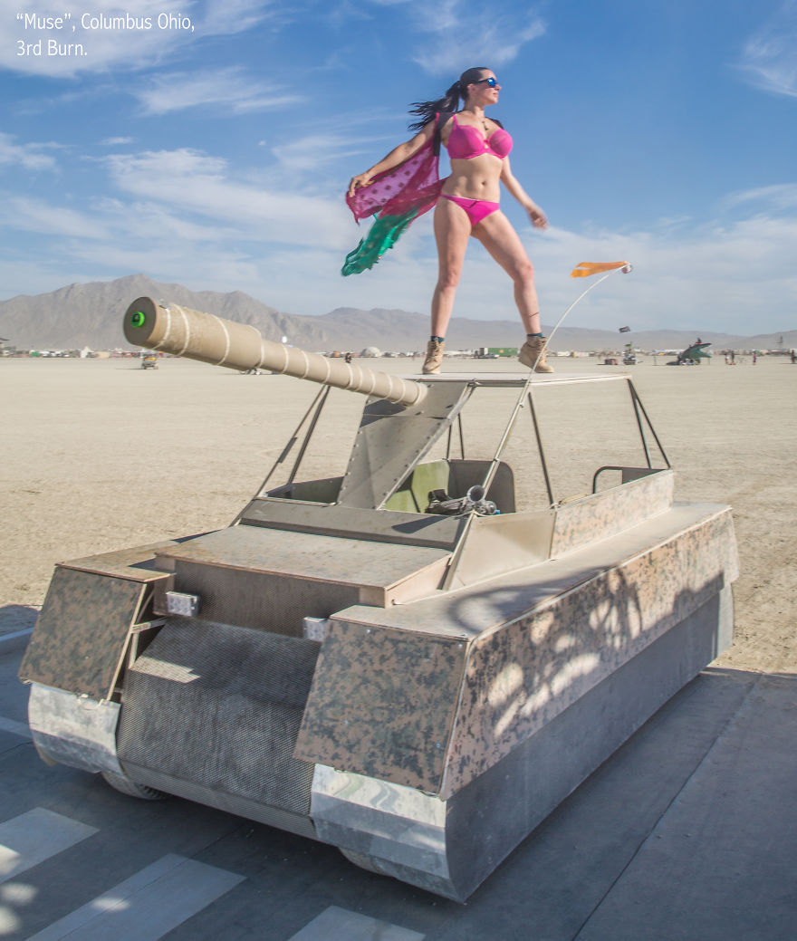 Last Year I Went To Burning Man Festival, Where I Photographed Strangers And Asked Them To Tell Their Burning Man Stories.