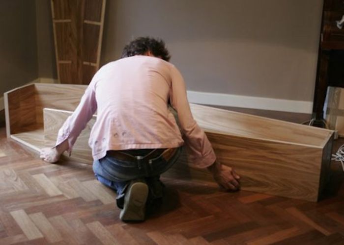 Eco-Responsible Furniture: This Bookshelf Can Be Reassembled Into A Coffin After The Owner's Death Eco-Responsible Furniture: This Bookshelf Can Be Reassembled Into A Coffin After The Owner's Death