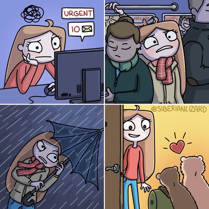 Funny-Ferrets-Comics-Siberian-Artist-Liza-Nechaeva