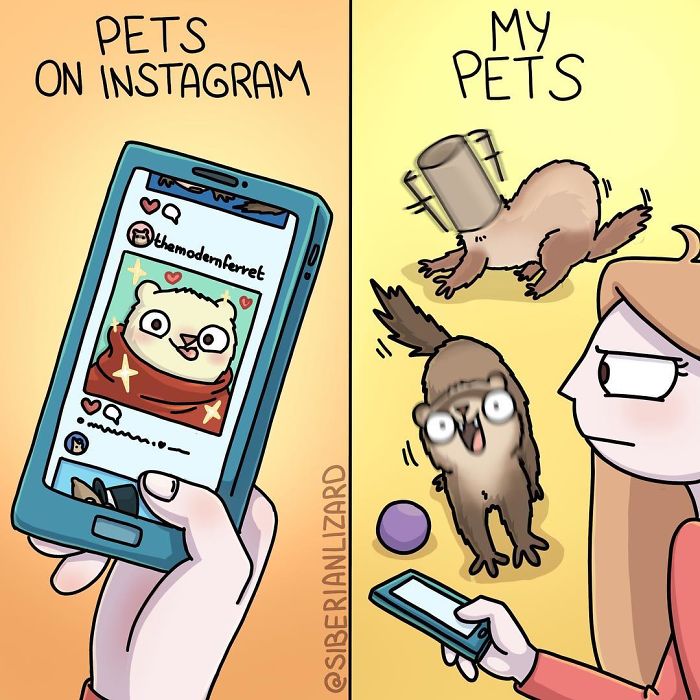 Funny-Ferrets-Comics-Siberian-Artist-Liza-Nechaeva