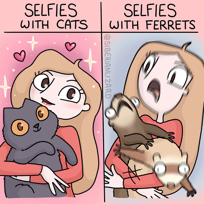 Funny-Ferrets-Comics-Siberian-Artist-Liza-Nechaeva