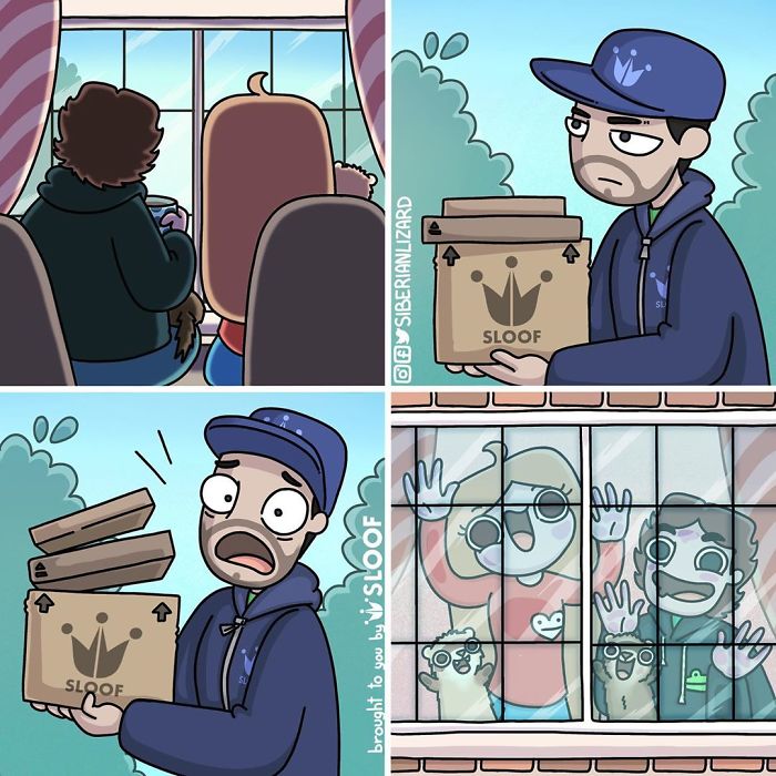 Funny-Ferrets-Comics-Siberian-Artist-Liza-Nechaeva