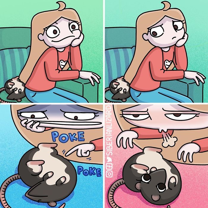 Funny-Ferrets-Comics-Siberian-Artist-Liza-Nechaeva