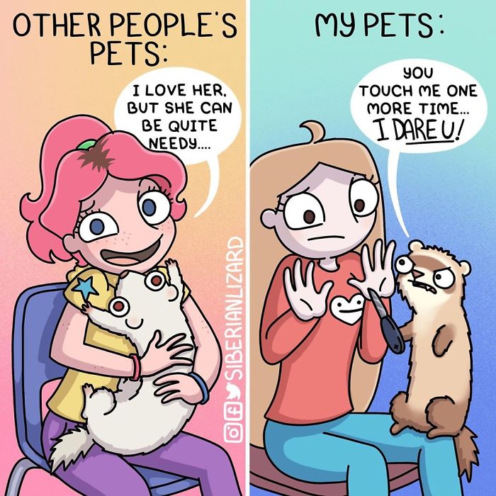 Funny-Ferrets-Comics-Siberian-Artist-Liza-Nechaeva