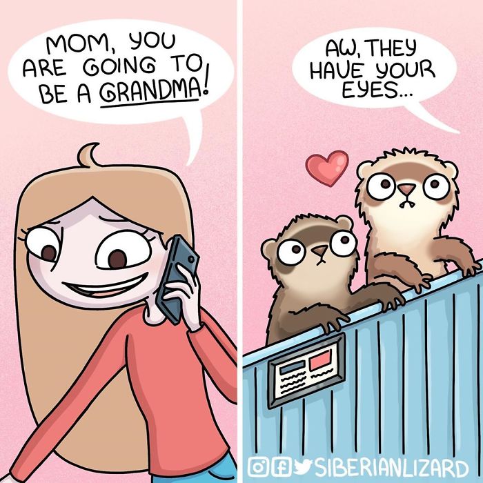 Funny-Ferrets-Comics-Siberian-Artist-Liza-Nechaeva