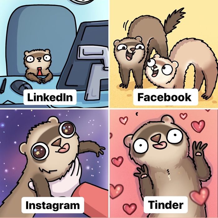 Funny-Ferrets-Comics-Siberian-Artist-Liza-Nechaeva