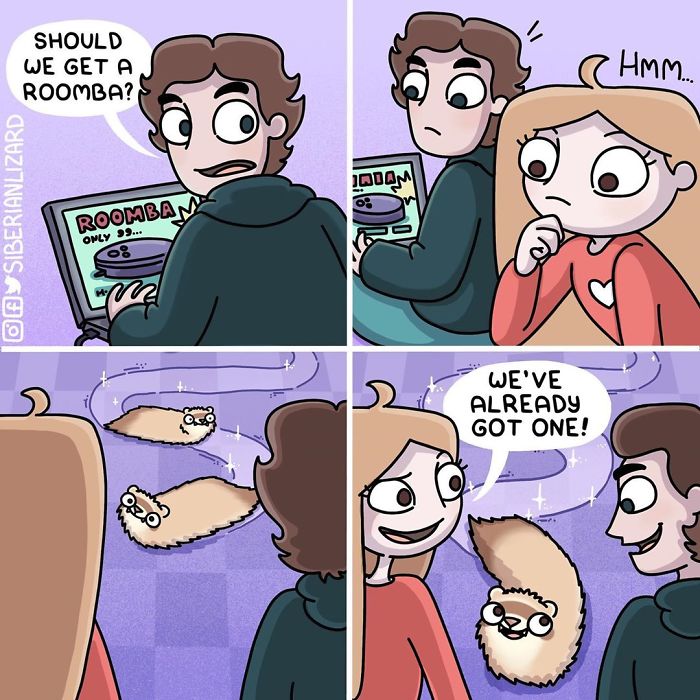 Funny-Ferrets-Comics-Siberian-Artist-Liza-Nechaeva