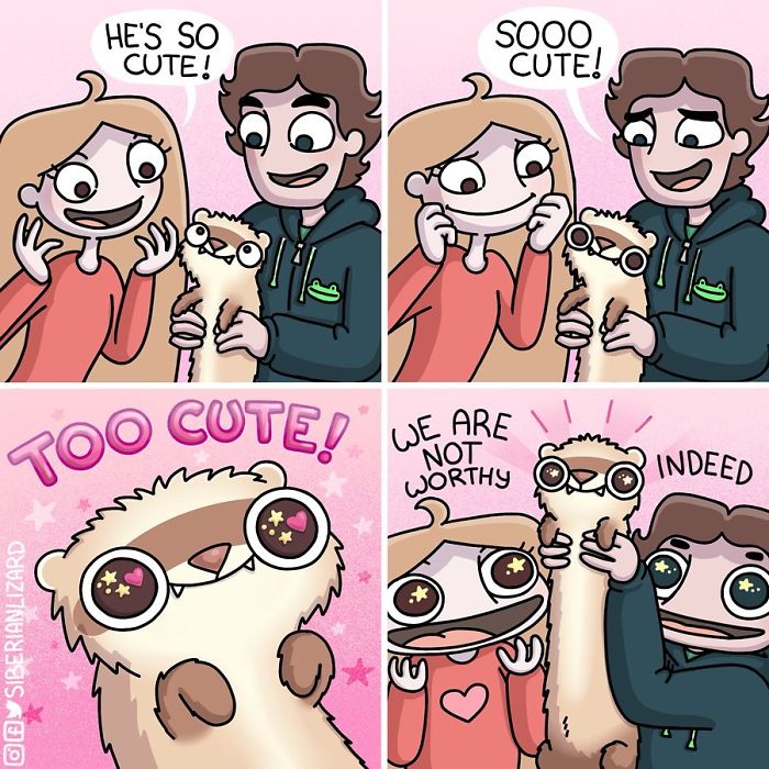 Funny-Ferrets-Comics-Siberian-Artist-Liza-Nechaeva