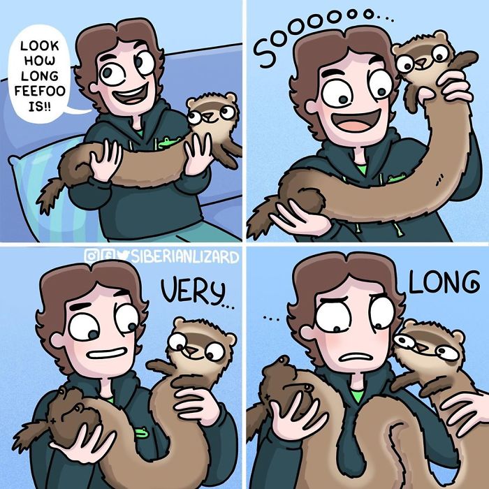 Funny-Ferrets-Comics-Siberian-Artist-Liza-Nechaeva