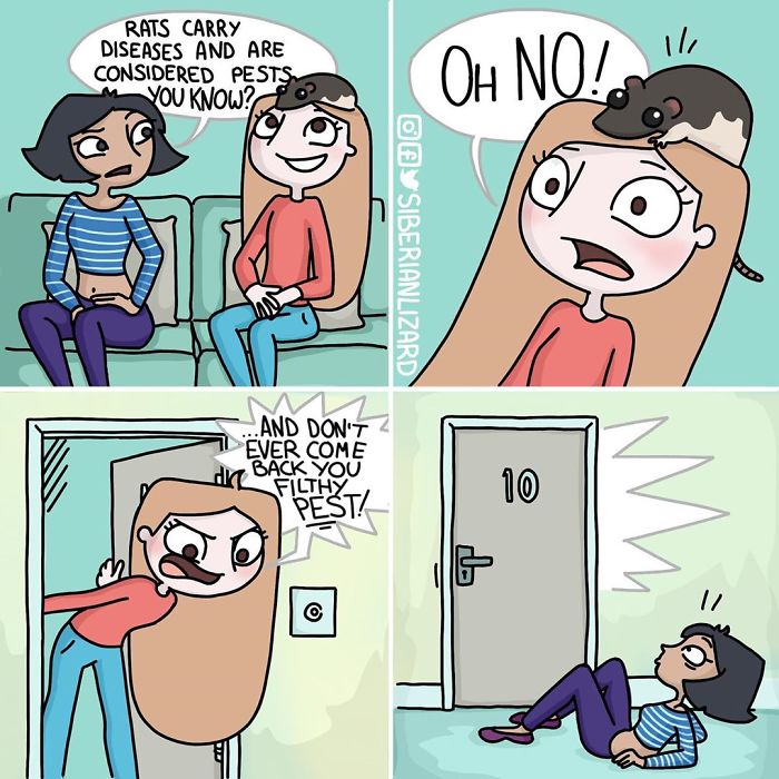 Funny-Ferrets-Comics-Siberian-Artist-Liza-Nechaeva