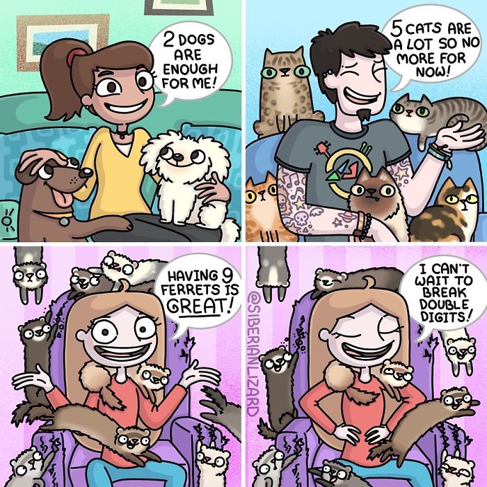 Funny-Ferrets-Comics-Siberian-Artist-Liza-Nechaeva