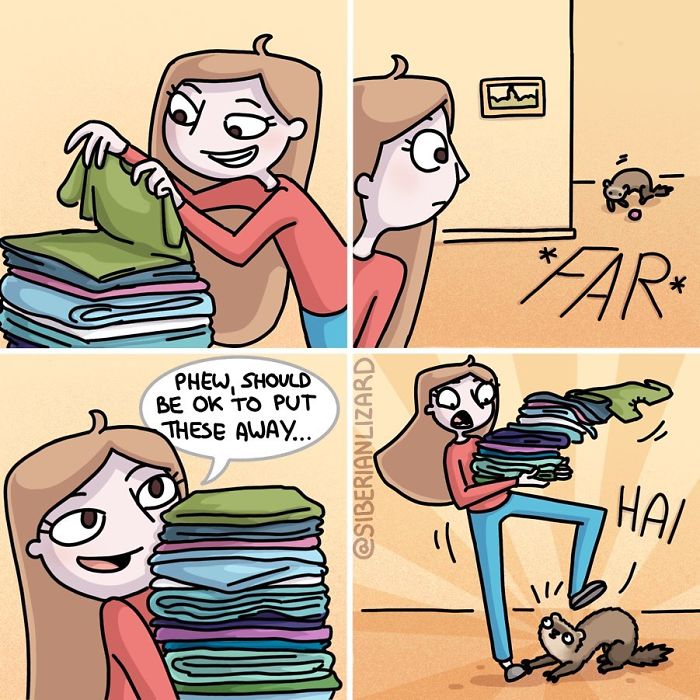 Funny-Ferrets-Comics-Siberian-Artist-Liza-Nechaeva