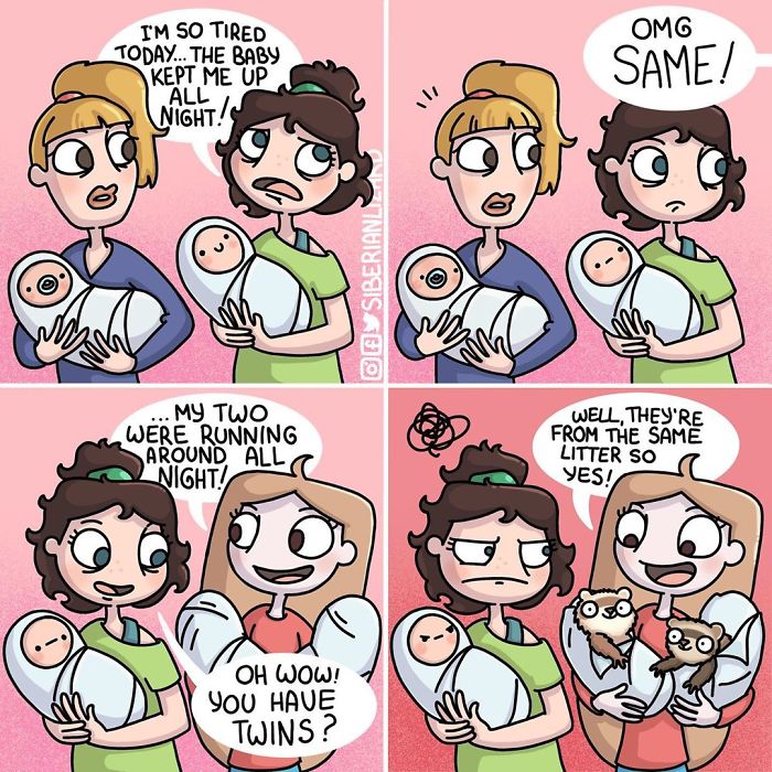 Funny-Ferrets-Comics-Siberian-Artist-Liza-Nechaeva